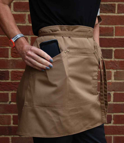 Le Chef Utility Waist Apron - Khaki