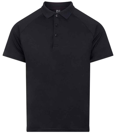 Finden + Hales Team Polo Shirt - Black/Black