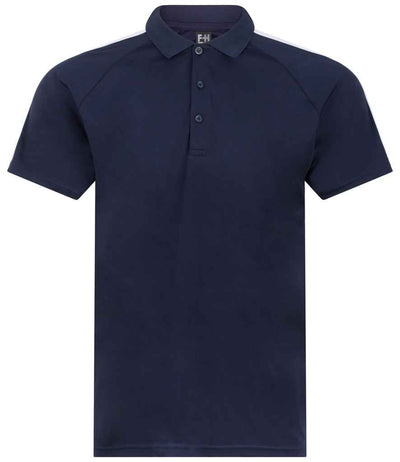 Finden + Hales Team Polo Shirt - Navy/White