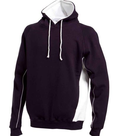 Finden + Hales Contrast Hooded Sweatshirt - Navy/White