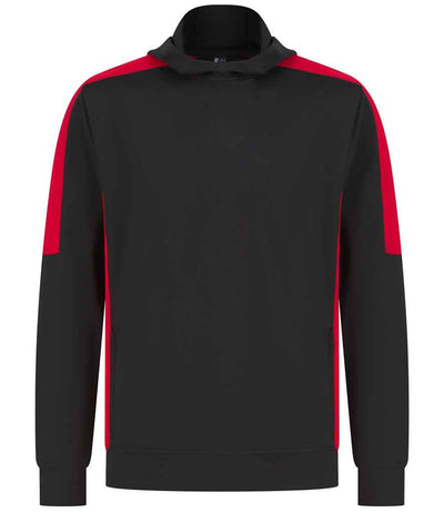 Finden + Hales Unisex Team Hoodie - Black/Red