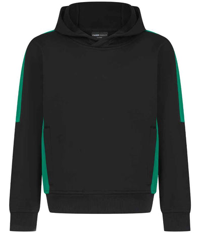 Finden + Hales Kids Team Hoodie - Black/Emerald