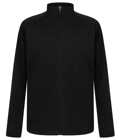 Finden + Hales Kids Knitted Tracksuit Top - Black/Black