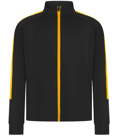 Finden + Hales Kids Knitted Tracksuit Top - Black/Gold