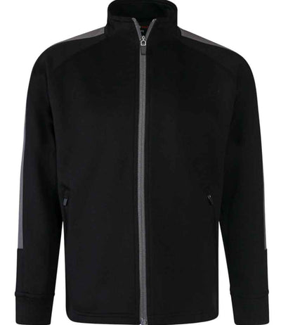 Finden + Hales Kids Knitted Tracksuit Top - Black/Gunmetal