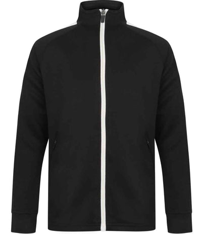Finden + Hales Kids Knitted Tracksuit Top - Black/White