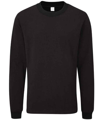 Mantis Unisex Essential Heavy Long Sleeve T-Shirt - Black