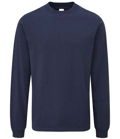 Mantis Unisex Essential Heavy Long Sleeve T-Shirt - Navy