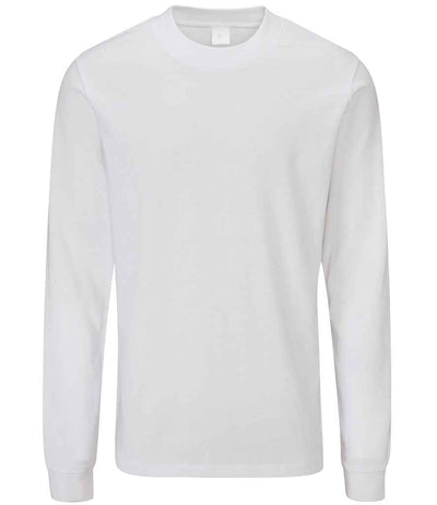 Mantis Unisex Essential Heavy Long Sleeve T-Shirt - White