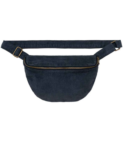Native Spirit Corduroy Faded Waist Bag - Washed Dark Navy