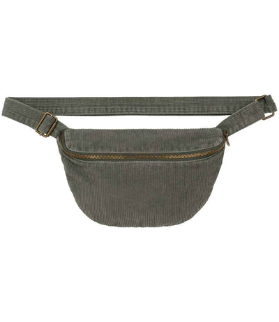 Native Spirit Corduroy Faded Waist Bag - Washed Organic Khaki