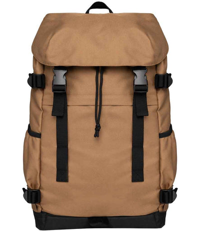 Native Spirit Unisex Backpack - Dark Camel/Black