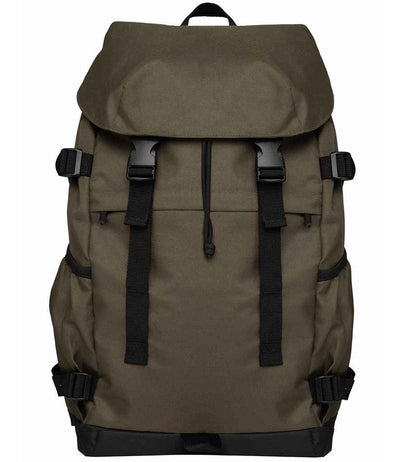 Native Spirit Unisex Backpack - Organic Khaki/Black
