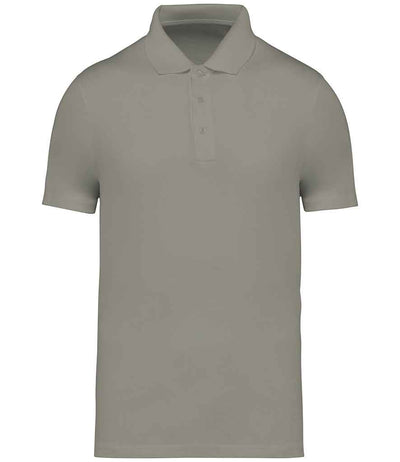 Native Spirit Jersey Polo Shirt - Almond Green