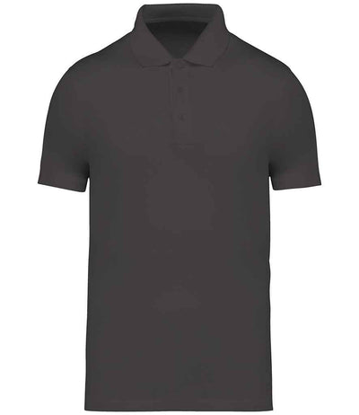 Native Spirit Jersey Polo Shirt - Iron Grey
