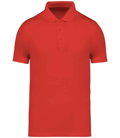 Native Spirit Jersey Polo Shirt - Paprika