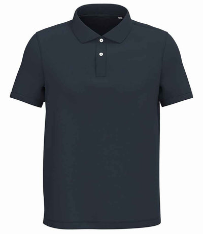 Native Spirit Piqué Polo Shirt - Navy
