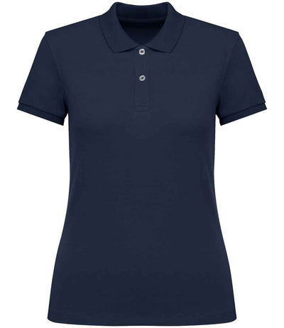 Native Spirit Ladies Piqué Polo Shirt - Navy