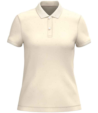 Native Spirit Ladies Piqué Polo Shirt - Raw Natural