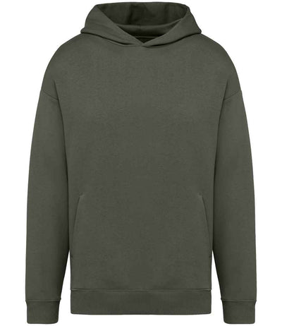 Native Spirit Unisex Oversized Hoodie - Organic Khaki