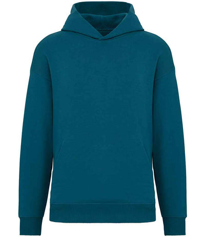 Native Spirit Unisex Oversized Hoodie - Peacock Green