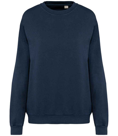Native Spirit Unisex Terry 280 Oversized Sweatshirt - Washed Navy