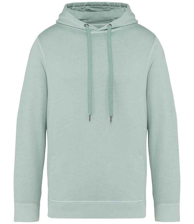 Native Spirit Unisex Terry 280 Hoodie - Washed Jade Green