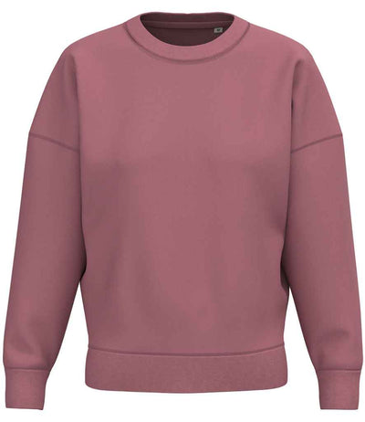 Native Spirit Ladies Crew Neck Sweatshirt - Antique Rose