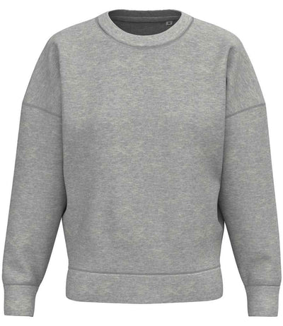 Native Spirit Ladies Crew Neck Sweatshirt - Moon Grey Heather