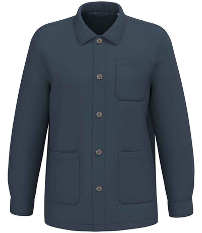 Native Spirit Washed Effect Work Jacket - Washed Navy