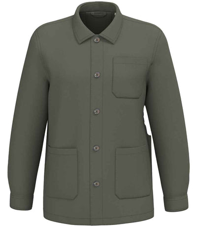 Native Spirit Washed Effect Work Jacket - Washed Organic Khaki