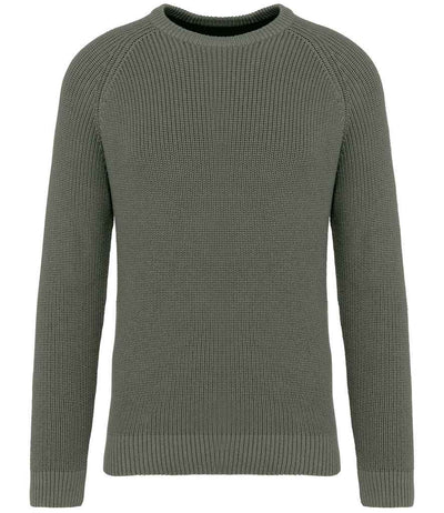 Native Spirit Chunky Knit Sweater - Organic Khaki