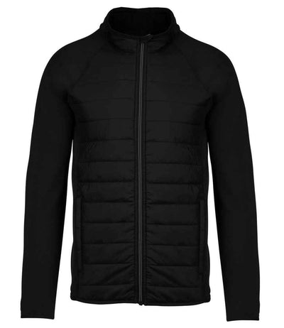 Proact Dual Fabric Sports Jacket - Black/Black