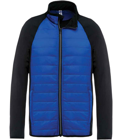Proact Dual Fabric Sports Jacket - Dark Royal Blue/Black