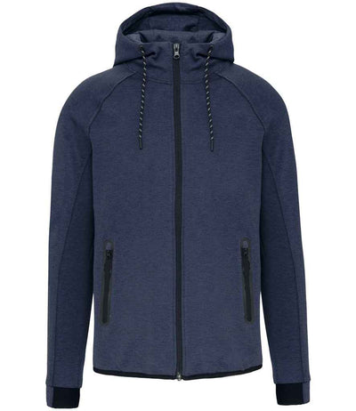 Proact Performance Hooded Jacket - French Navy Heather