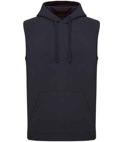 Proact Unisex Sleeveless Hoodie - Navy