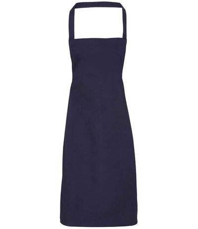 Premier Organic Cotton Bib Apron - Navy