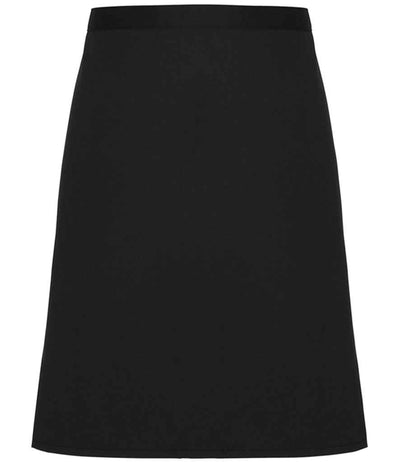 Premier Fairtrade Organic Cotton Waist Apron - Black