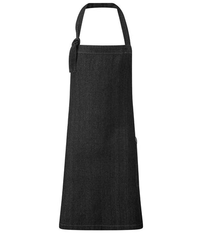 Premier Regenerate Bib Apron - Black Denim