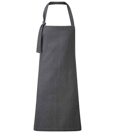 Premier Regenerate Bib Apron - Grey Denim