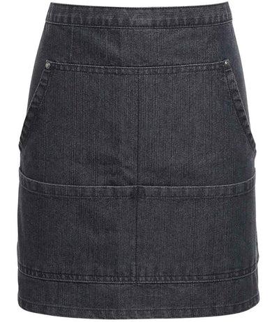 Premier Denim Waist Apron - Black Denim