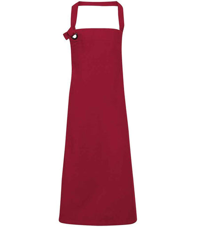 Premier Calibre Bib Apron - Burgundy