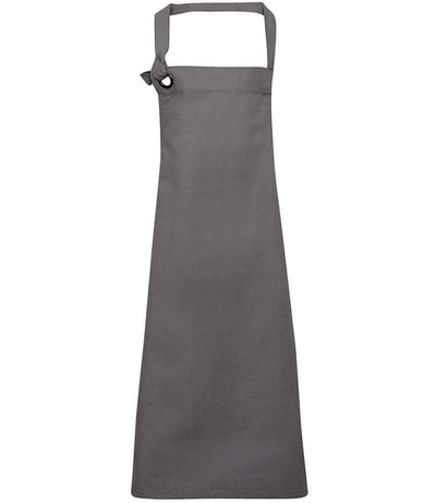 Premier Calibre Bib Apron - Dark Grey