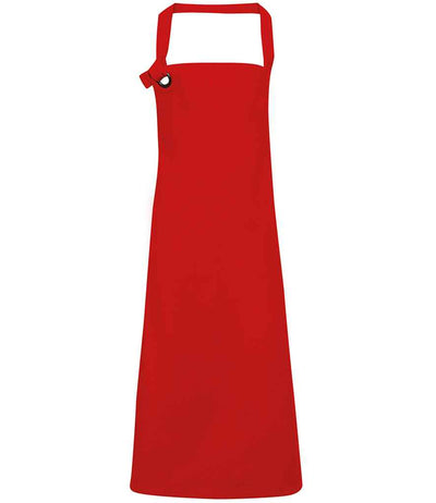 Premier Calibre Bib Apron - Red