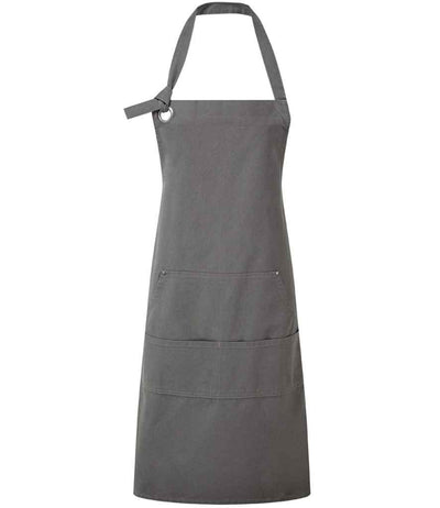 Premier Calibre Heavy Canvas Pocket Apron - Dark Grey