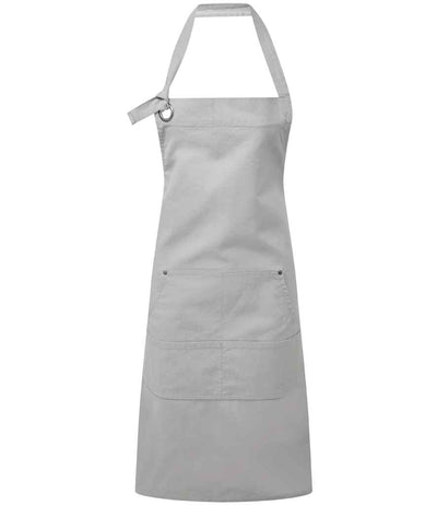 Premier Calibre Heavy Canvas Pocket Apron - Silver