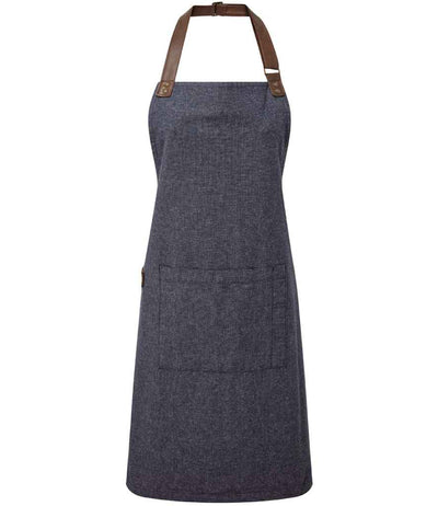 Premier Annex Oxford Bib Apron - Navy
