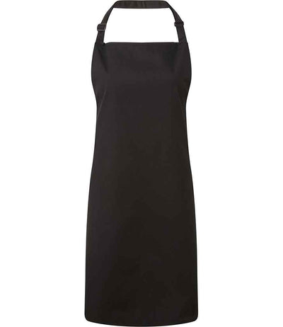 Premier 'Colours' Bib Apron - Black