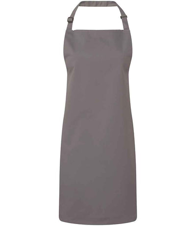 Premier 'Colours' Bib Apron - Dark Grey