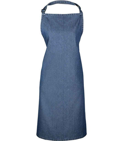 Premier 'Colours' Bib Apron - Indigo Denim